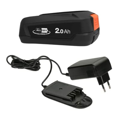 Gardena Kit Batterij + Lader Power For All - Lithium-ion - 18v - 2,0ah - Voor Elektrisch Gereedschap