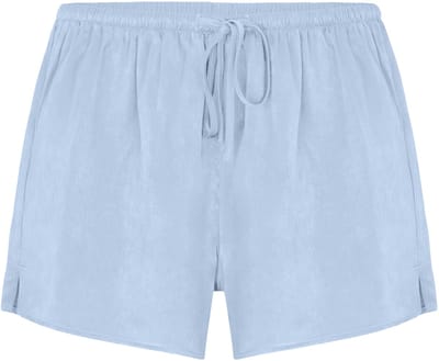 Hunkemöller Ayla Satin Shorts Blauw