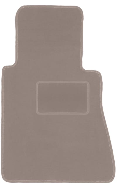 Beige bestuurdersmat voor: Mercedes W123 sedan, stationwagen (1975-1986)