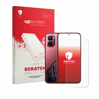 upscreen - Screenprotector voor Infinix GT 50 Pro (Voor+Camera) - Folie Beschermfolie transparant