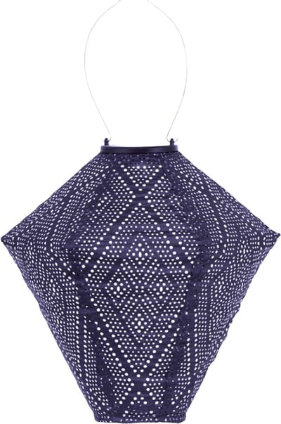 Lumiz Solar Tuinverlichting - Tuinverlichting op zonne energie - Buitenlampjes - Tuinverlichting op zonneergie - Buitenverlichting - Decoratie - Ikat Diamond - 28 cm - Future Dusk