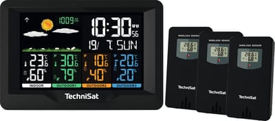 TechniSat iMETEO X4 weerstation - met 3 sensoren