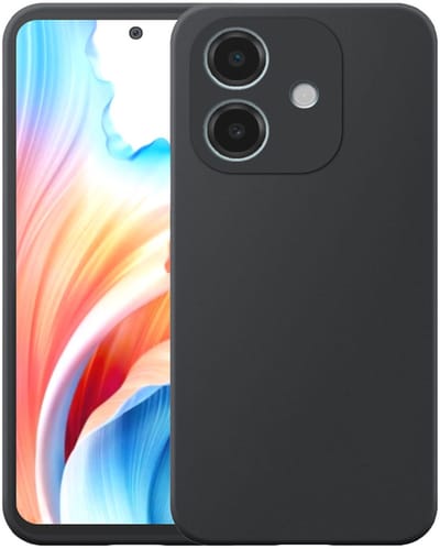 Geschikt voor Oppo A2 / A79 Telefoonhoesje Zwart Flexibel Siliconen TPU hoesje - Flexible Back Cover Case Siliconen TPU - Zwart - Smartphonica geschikt voor Oppo A2;Oppo A79