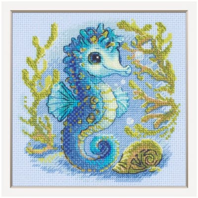 Borduurpakket Baby Sea Horse - Aine - A1038 - Baby Zeepaardje