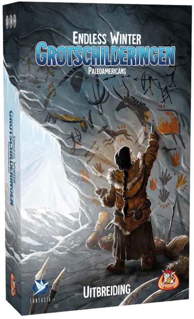 White Goblin Games - Endless Winter: Grotschilderingen - expertspel - 1 tot 4 spelers - 50 minuten - Vanaf 12 jaar