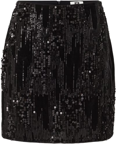 WE Fashion Dames pailletten rok
