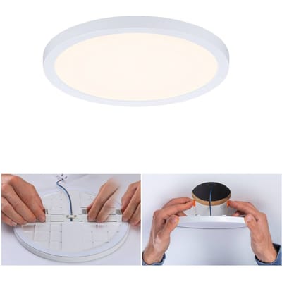 VariFit LED-inbouwpaneel 3-Step-Dim Areo IP44 rond 175 mm 13W 1200lm 3000K Wit dimbaar