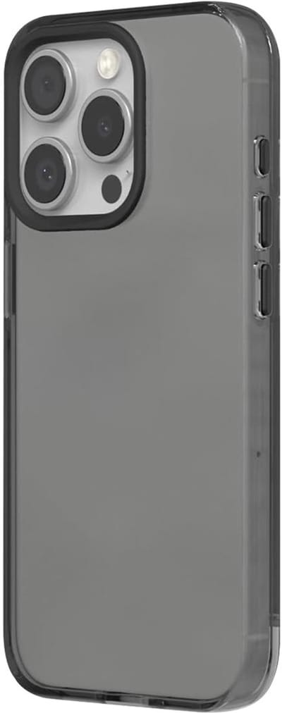 Rhinoshield, Hoesje Geschikt voor Apple iPhone 15 Pro Serie JellyTint Schokbestendig, Transparant zwart