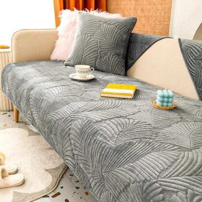 Fluwelen Bankhoes Winter Verdikking Antislip Pluche Bank Volledige Hoes Handdoek Stof Ademend Woonkamer Bank Meubelhoes 70x70cm 1pcs