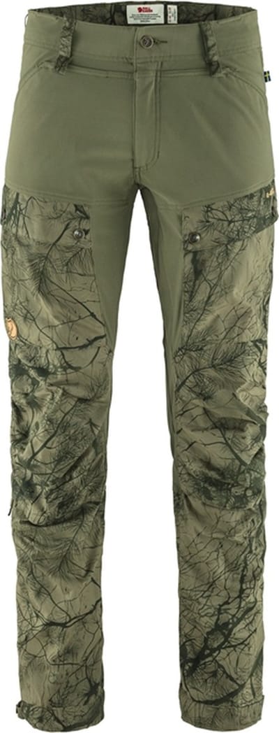 FJALLRAVEN Keb Trousers long 87176 626 625 green camo - laurel green 52