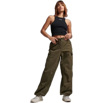 Superdry - Baggy Parachute broek - Dames - Broeken