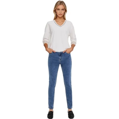 Dames-T-shirt met lange mouwen Moodo L-TS-4934