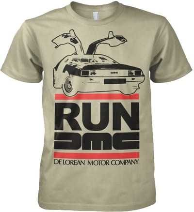 Hybris Run De Lorean T-shirt SH-1-15373-H19-17