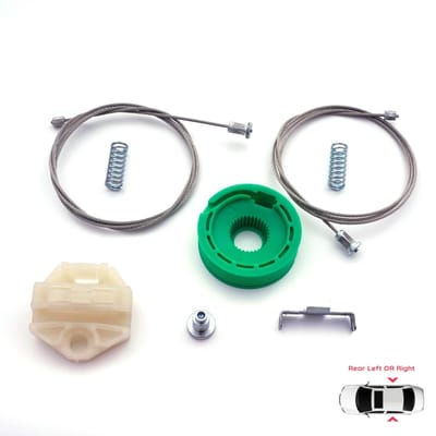 BWR5383 Kit de réparation de lève-vitre électrique Arrière Droit ou Gauche pour Opel Vauxhall Omega B V94 1994-2003 4/5 Portes 90520249 90520250