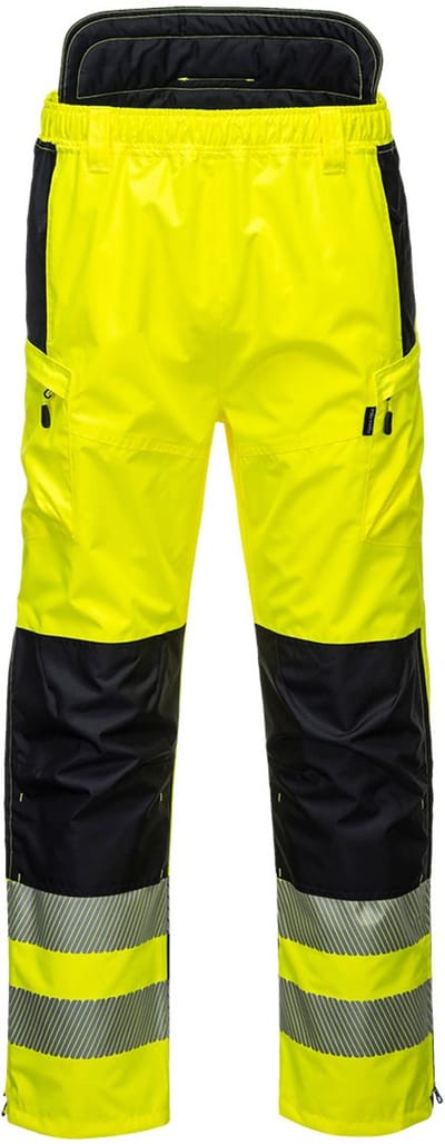 Portwest PW3 Hoge zichtbaarheid Extreme broek PW342 - Geel/Zwart - L