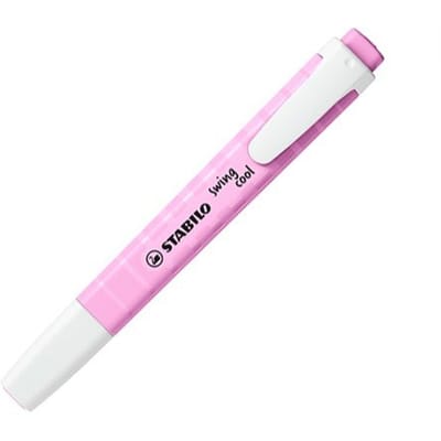STABILO Swing Cool pastel - Markeerstfit - Perfect Voor Onderweg - Fris Fuchsia - Per Stuk