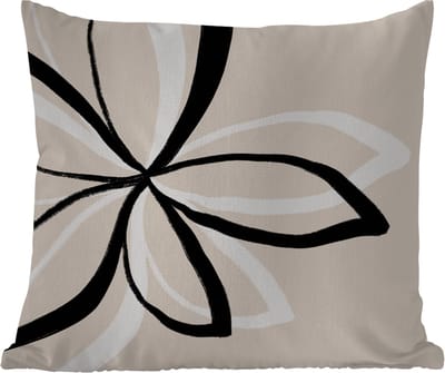 Tuinkussen - Bloemen - Abstract - Minimalisme - 40x40 cm - Weerbestendig