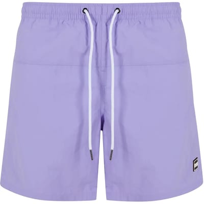 Urban Classics - Block Zwemshorts - 5XL - Paars