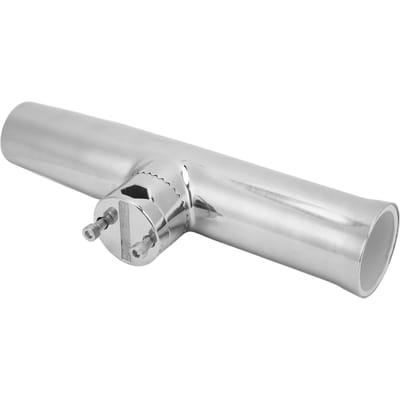 Vishengelhouder Klem op 32 Hoekes 316 Roestvrij Staal Spiegelafwerking voor 7/8 inch - 1 inch Rail white