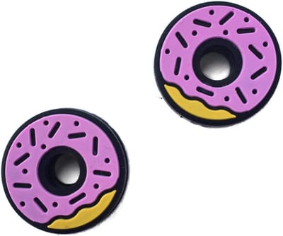 Thijox - Tennis dempers set van 2 - Trillingsdempers voor Tennisrackets - Bier, Donut, Pizza, Hamburgers - Sportaccessoires voor Plezier en Comfort