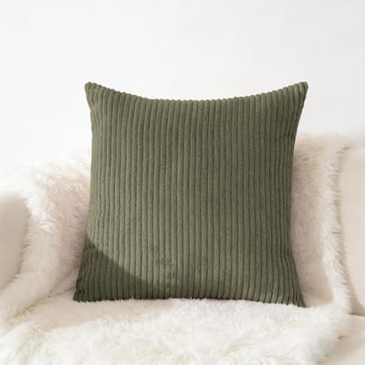 Corduroy Kussensloop 40X40 45X45 50x50cm Zachte Pluche Flanellen Kussenhoes Pluizige Bank Kussensloop voor Sofa Woonkamer Decoratie 40X40CM
