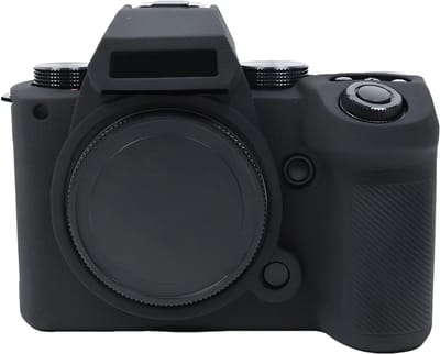Duurzame en Lichtgewicht Camera Bescherming voor Panasonic Lumix DC-S5 II X, Op maat gemaakte Silicium Hoes, Ideaal voor Reizen en Fotografie