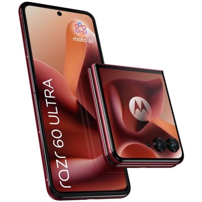 Motorola Razr 60 Ultra - Smartphone - 16GB RAM - 512GB Opslag - Rio Red
