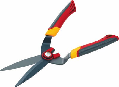 WOLF-Garten Buxusschaar HS-B - korte messen - Antikleeflaag - ergonomische handgrepen - taksnijder - messpanning instelbaar