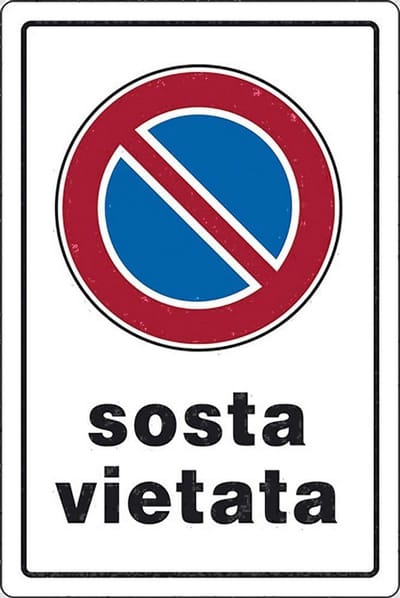 Verboden te Parkeren Bord - Waarschuwingsbord voor Inritten en Toegangswegen