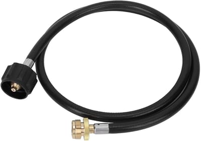 Allecto Plus - Propaantank Slangadapter voor QCC1/Type1 Tankconnector 1.2m/4ft - Met Handige Adapter - Veilig en Duurzaam