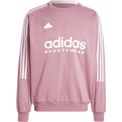 Sweater adidas Sweatshirt House of Tiro en polaire rose