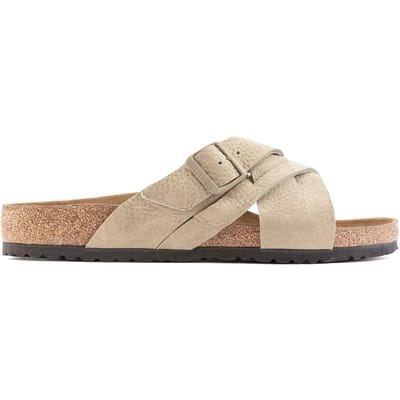 Sandalen van nubuckleer Birkenstock Lugano