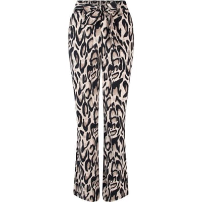 Zoso Broek Priscilla 245 1305/0000- Greige- Black Dames Maat - L
