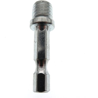 M10 M14 1/4 6mm Zeskant Aansluitstang Adapter Handboormachine Naar Polijstmachine Boorkop Aansluitstang Metaal Polijstschijf Aansluitstang