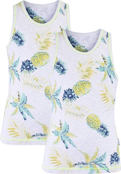 Claesen's hemdje Pineapple 2-pack 116-122