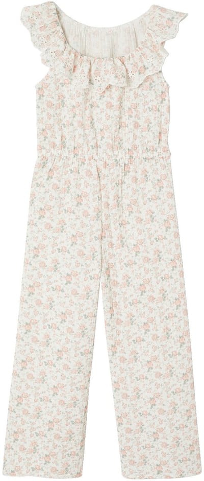 Vertbaudet Gebloemd jumpsuit voor meisjes
