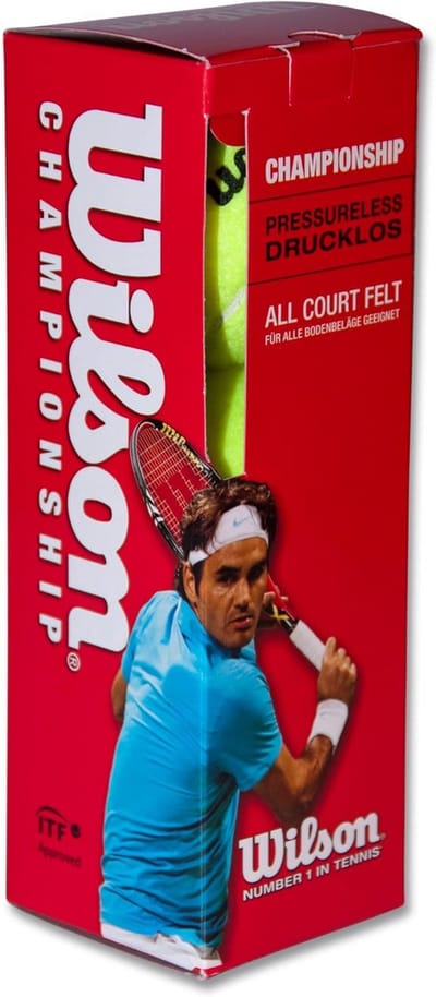 Set van 12 Drukloze Tennisballen voor Training en Wedstrijd