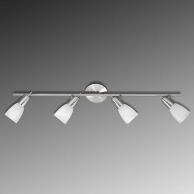 JUST LIGHT. GmbH LED plafondlamp Julia met gemarmerde glazen