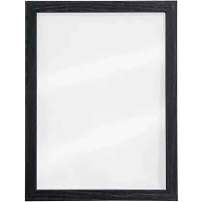 Securit Krijtbord Woody Transparant Mdf Zwart 30x40cm Met Krijtmarker En Montagekit