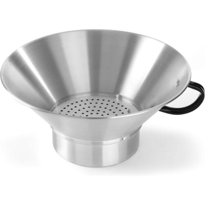HENDI Frituurvergiet aluminium – vaste bodem – uitneembare zeef – Ø 400 mm – H 170 mm