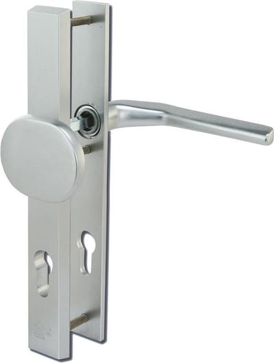 Besa Veiligheidsbeslag smal 110 greep-kruk Zilver SKG***