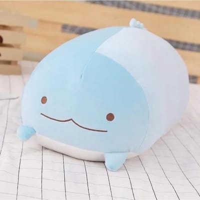 30cm schattig Hoek Bio Kussen Japanse Animatie Sumikko Gurashi knuffel gevuld Zacht Valentijnsdag cadeau voor Geliefde Cadeaus 30cm blauw