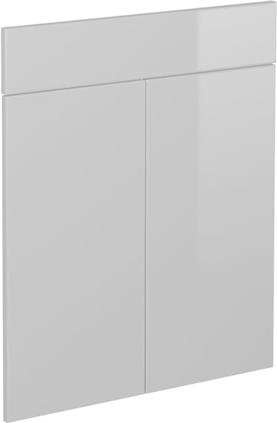 Vicco R-Line Keukenfront – 59.6 x 70.8 cm meubelfront voor de lade-onderkast Wit Hoogglans