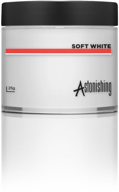 Astonishing Gelosophy Acrylic Powder Soft White - 25g