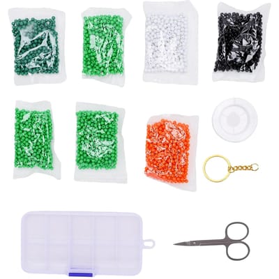 Mini 3D Beestjes Kralen Kit Schattige Vijvervriendjes Dierlijke Kralen Knutselset met Instructies voor Beginner Knutselaar