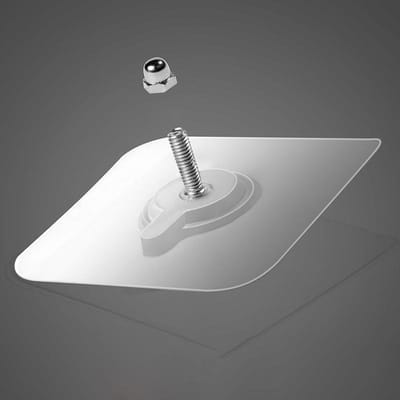10/2 stuks PVC Sterke Zelfklevende Spijkers Haak Muur Poster Naadloos Waterdicht Duurzaam Transparant Keuken Badkamer Schroefhaak Hanger 2pcs