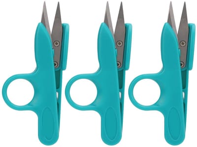 Dailygoods- Naaischaar 3-delige set - Mini-trimtang - Compact lichtgewicht - Scherpe messen - Huishoudelijk gebruik - Roestvrij staal - Kniptang
