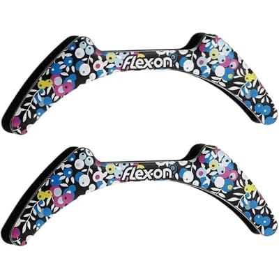 Zwarte Matte Stirrup Stickers Flex-On Liberty