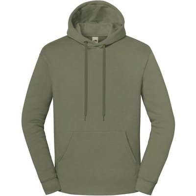Fruit of the Loom Unisex Adult Iconic Premium Hoodie (Klassieke Olijf)