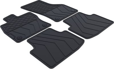 Rubber Automatten geschikt voor Volkswagen Passat B8 - 2014-2024 - 4-delig - Uitvoering: Sedan / Variant